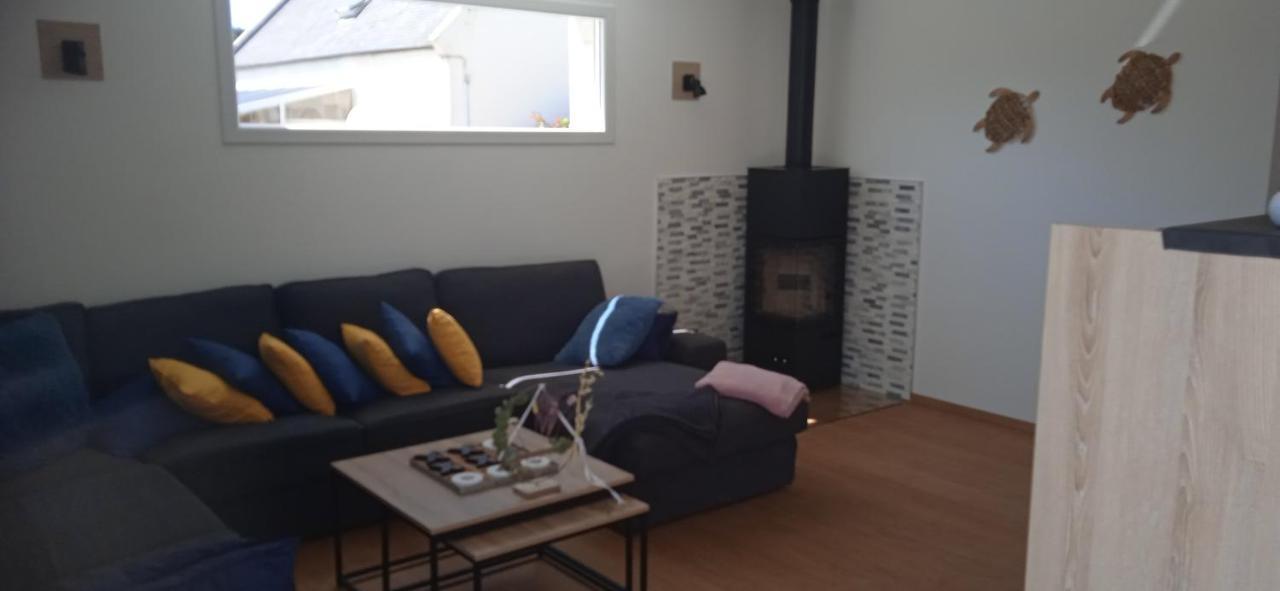 Maison De La Plage Des Amiets Cleder Bagian luar foto